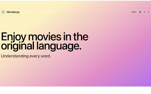 Movielangs screenshot 1