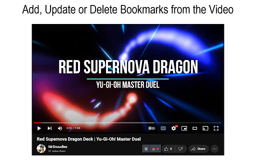 MrSnuudles' YouTube Bookmark Manager screenshot 1