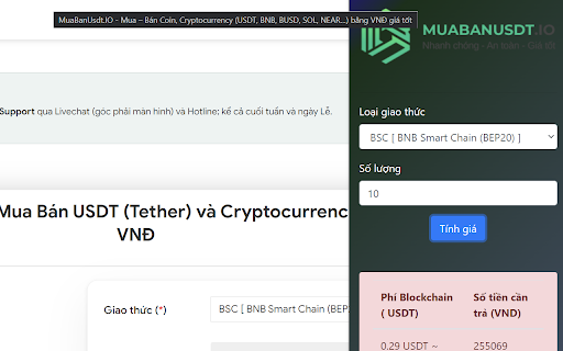 Mua USDT screenshot 1