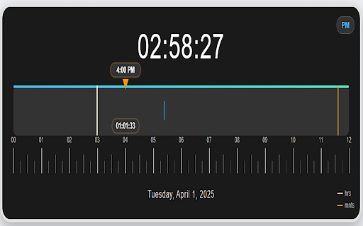 Mughrabi Clock screenshot 1