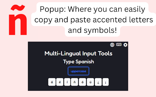 Multi-Lingual Input Tools screenshot 1