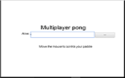 Multiplayer pong screenshot 1