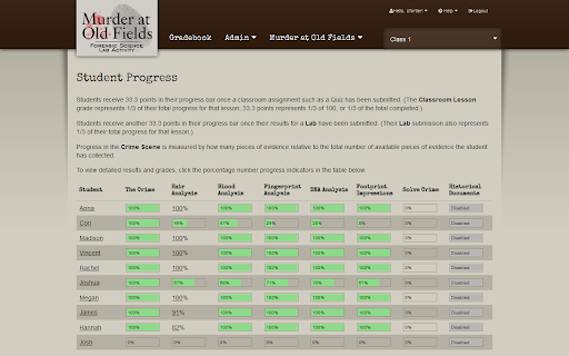 Murder At Old Fields screenshot 1
