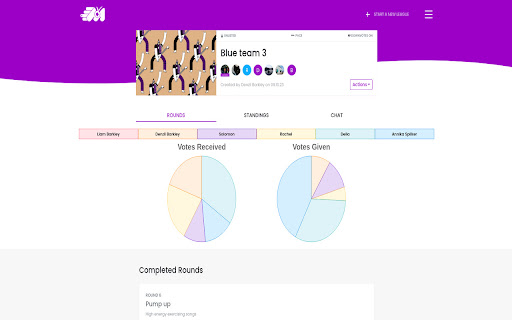 Music League Statistics screenshot 1