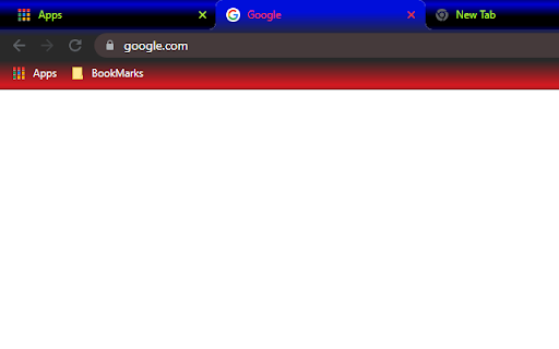 Mustang Shelby Blue and Red Theme 2560X1440 screenshot 1