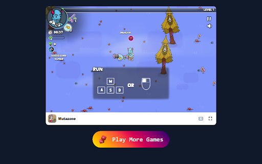 MutaZone Game - Command Mutant Warriors and Dominate the Zone! screenshot 1