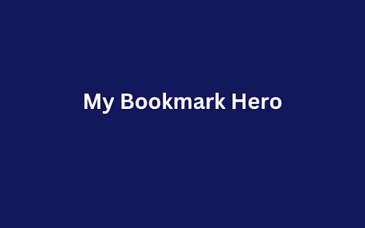 My Bookmarks hero screenshot 1