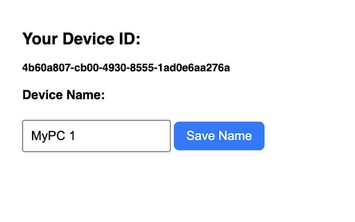 My Device ID screenshot 1