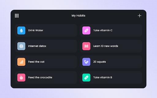 My Habits - Daily Reminder screenshot 1