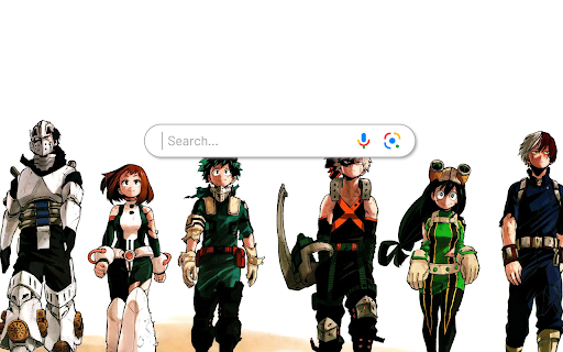 My Hero Academia Tenya Ochaco Izuku Katsuki Tsuyu Shoto - Anime Theme screenshot 1