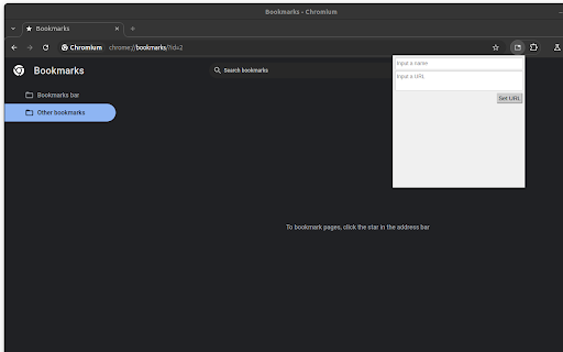 My new tab screenshot 1