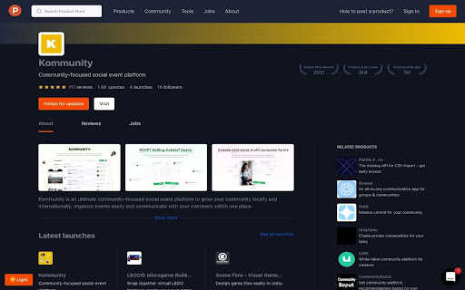My Product Hunt screenshot 1