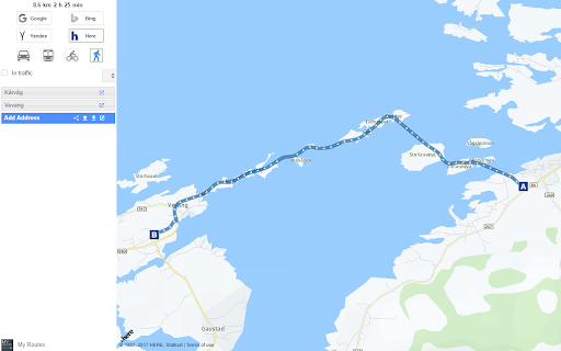 My Routes Free screenshot 1