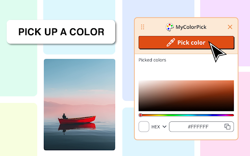 MyColorPick: One-Click Color Picker & Dropper Tool screenshot 1