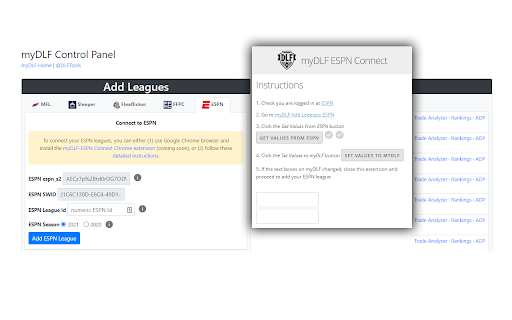 myDLF-ESPN Connect screenshot 1