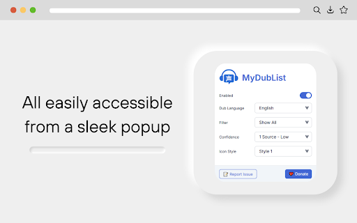 MyDubList screenshot 1