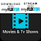 MyFlixTor | Movies Streaming & Download App logo