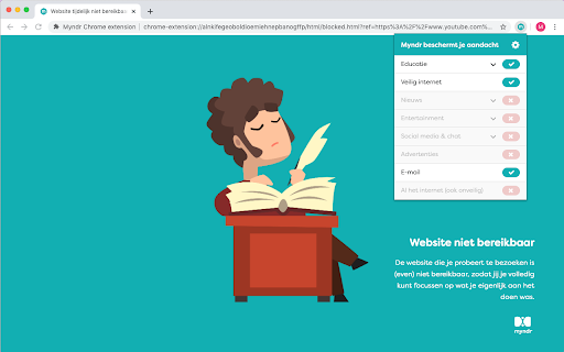 Myndr voor school v2 Basispoort screenshot 1