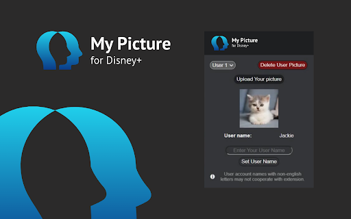 MyPicture works with Disney+ custom picture screenshot 1