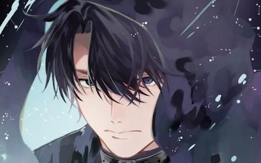 Mysterious Gaze Beneath the Stars screenshot 1