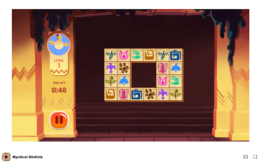 Mystical Birdlink - Match pairs and beat the clock! screenshot 1
