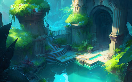 Mystical Ruins Under the Tropical Canopy screenshot 1
