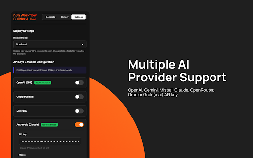 n8n Workflow Builder Ai (Beta) screenshot 1