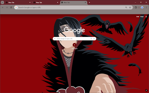 Naruto minimalist theme screenshot 1