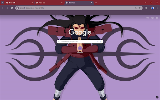 Naruto minimalist theme screenshot 1