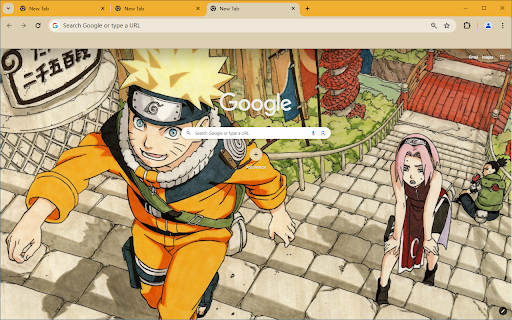 Naruto theme screenshot 1