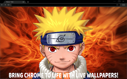 Naruto Uzumaki Sharingan Live Wallpaper screenshot 1