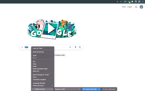 Native Current - Keyword Database screenshot 1
