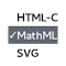 Native MathML logo