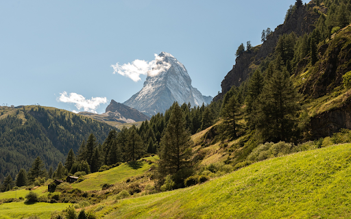 Natural mountains and forests screenshot 1