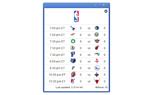 NBA: Live scores screenshot 1