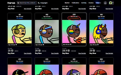 Neararity - Paras Rarity Checker screenshot 1