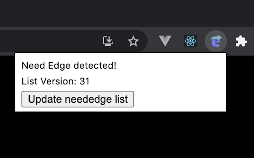 Need Edge checker screenshot 1