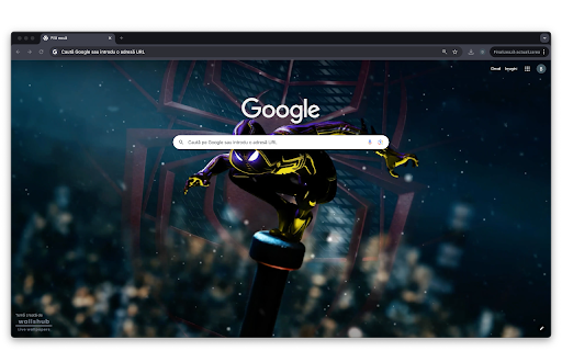 Neon Spiderman Miles Morales (Live Wallpaper) screenshot 1