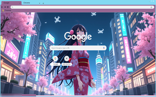 Neon Yukata Mirage screenshot 1