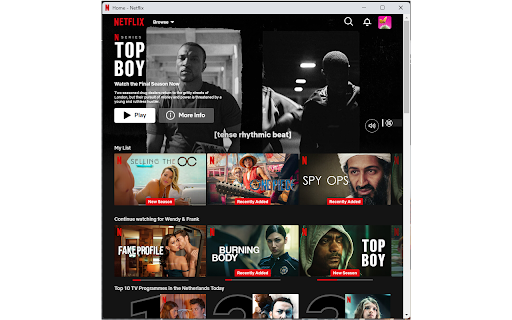 Netflix Login screenshot 1