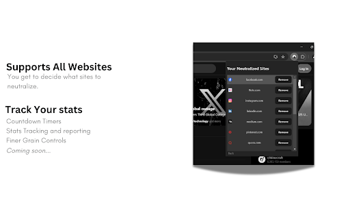 Neutral Focus: A calmer web screenshot 1