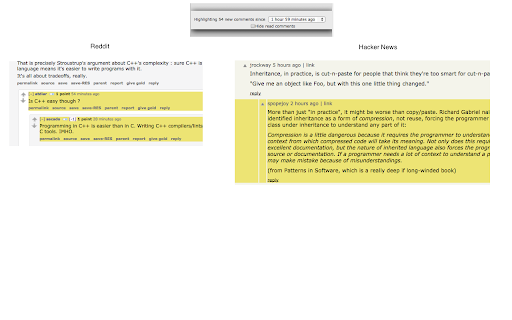 New-Comments screenshot 1