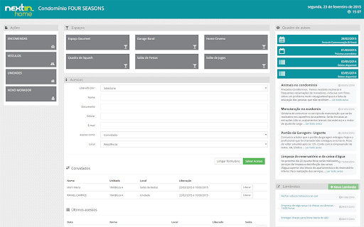 Nextin Home - Portaria screenshot 1