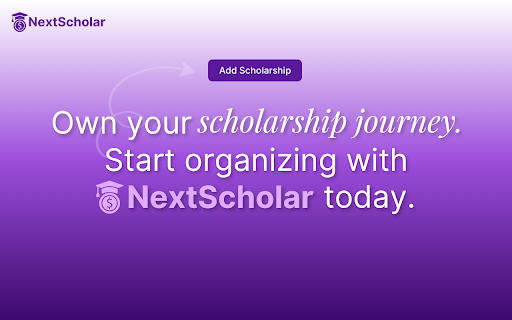 NextScholar screenshot 1