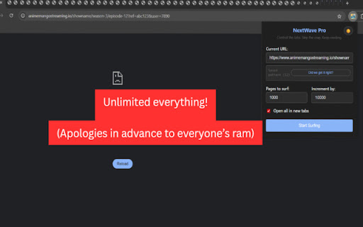 NextWave Pro screenshot 1