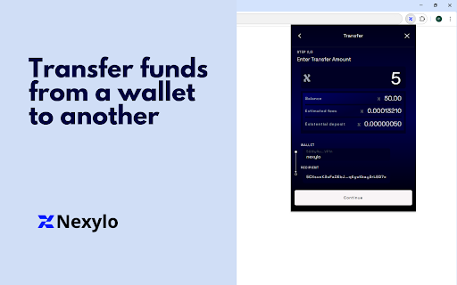 Nexylo Wallet screenshot 1