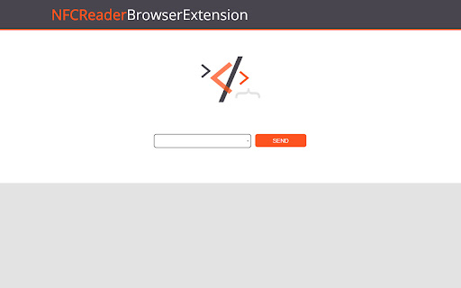 NFC Reader - Browser Extension screenshot 1