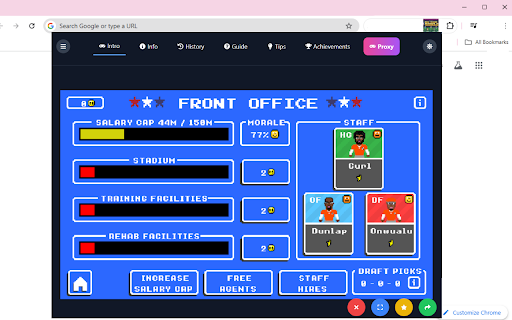 NFL Retro Bowl 25 Unblocked screenshot 1