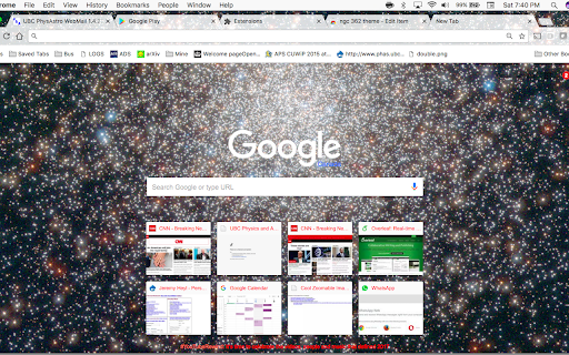 NGC 362 Theme screenshot 1