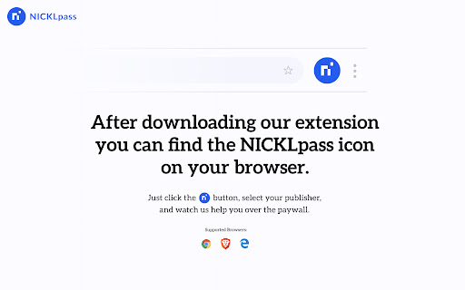 NICKLpass - No news paywalls, Save money screenshot 1